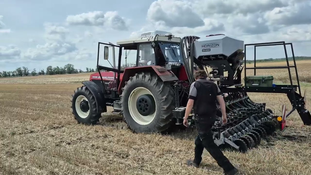 06. Horizon MDSX 3m &ndash; No-till sejačka v akcii | V&yacute;sev 7-zložkovej medziplodiny  2. časť
