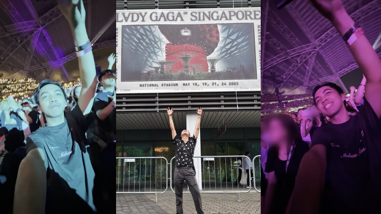 Lady Gaga Mayhem in Singapore Concert Vlog #MayhemSingapura #LionCityMayhem