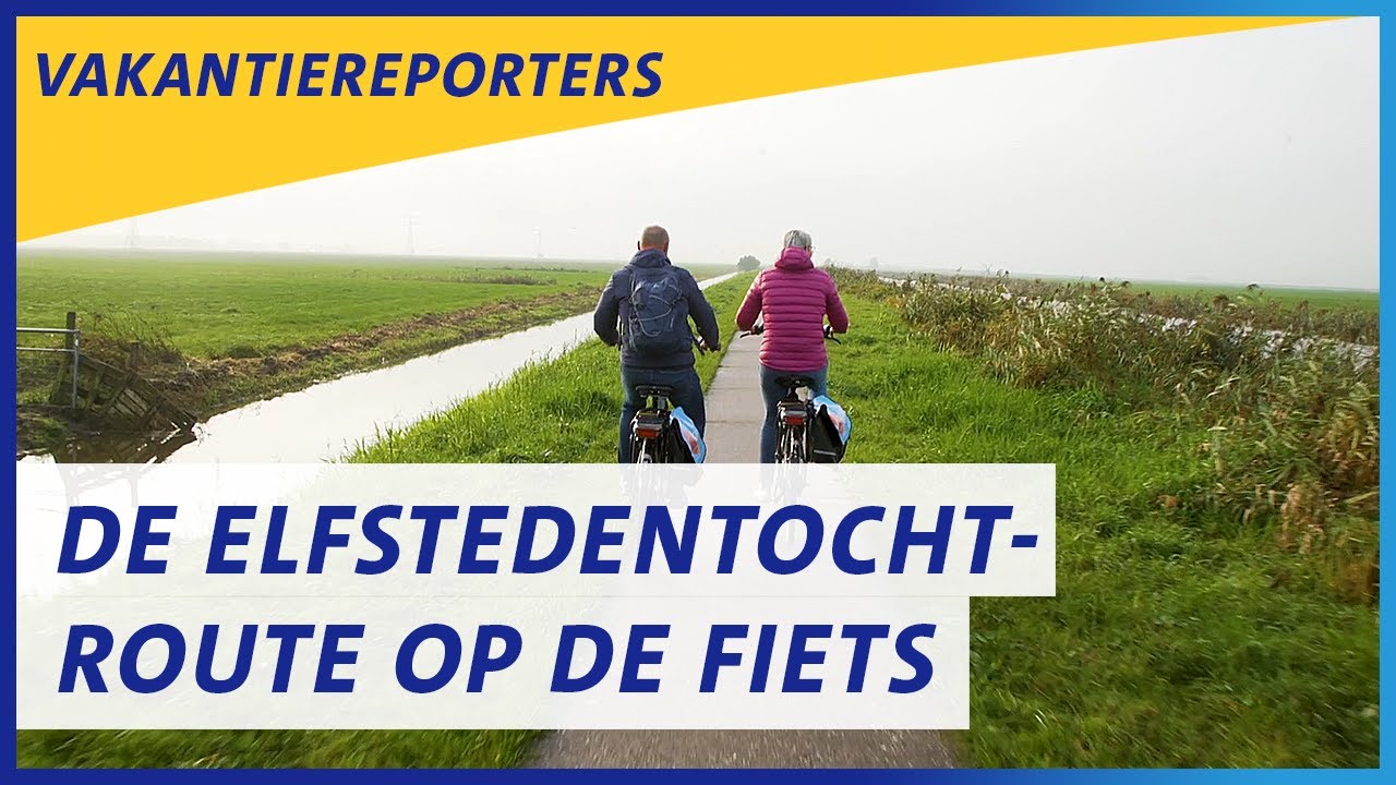 Elfstedentocht fietsen - Start in Leeuwarden (Elektrische fiets) | Deel 1