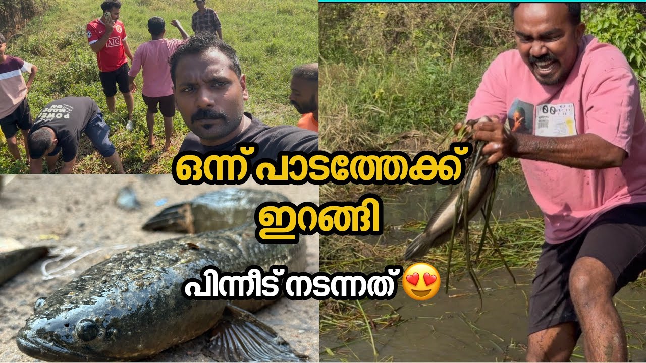 ഇന്നു പാടതു ഇറങ്ങിയ അവസ്‌ഥ 🥰 #niyasmundekatt #tirur #fishing 