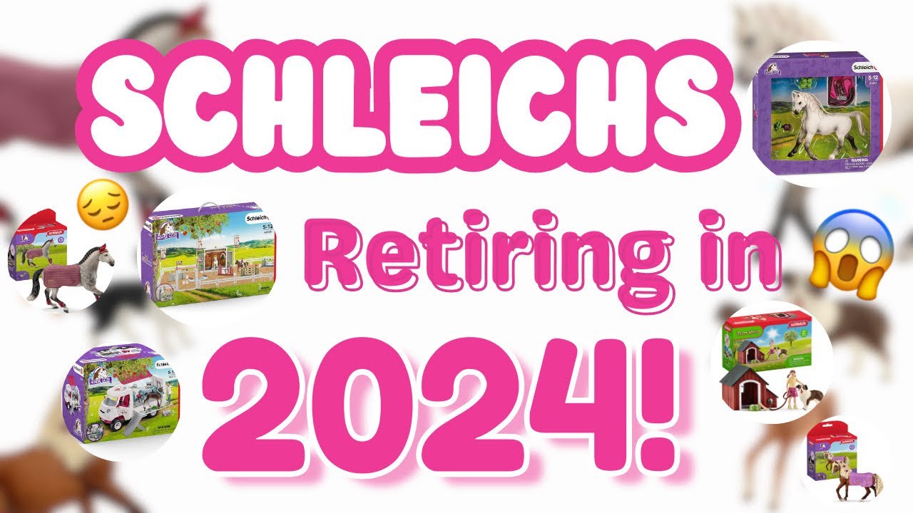 SCHLEICH MODELS RETIRING IN 2024!😱 (PT. 2) | Adolfo Model Horses