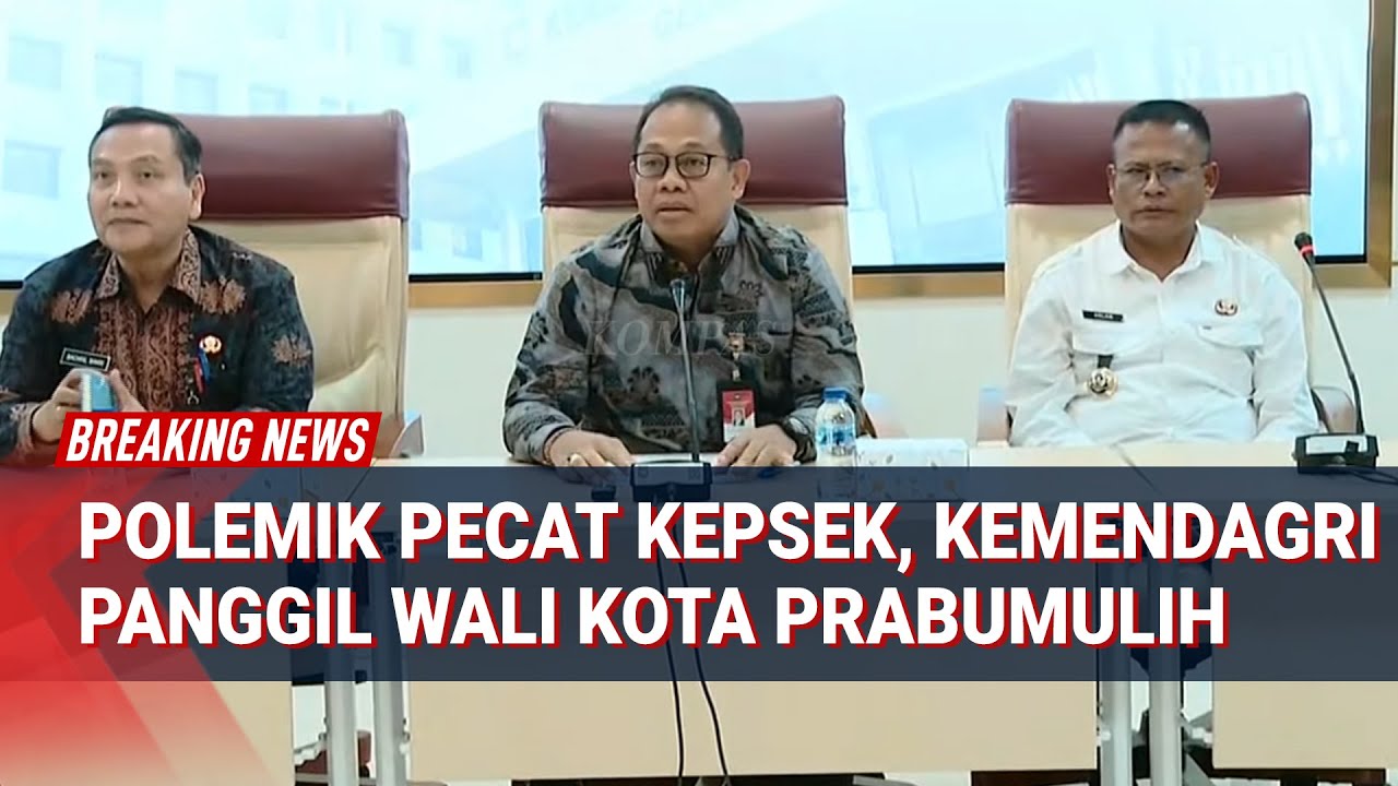 Viral! Kepala Sekolah Dicopot, Wali Kota Prabumulih Diperiksa Kemendagri