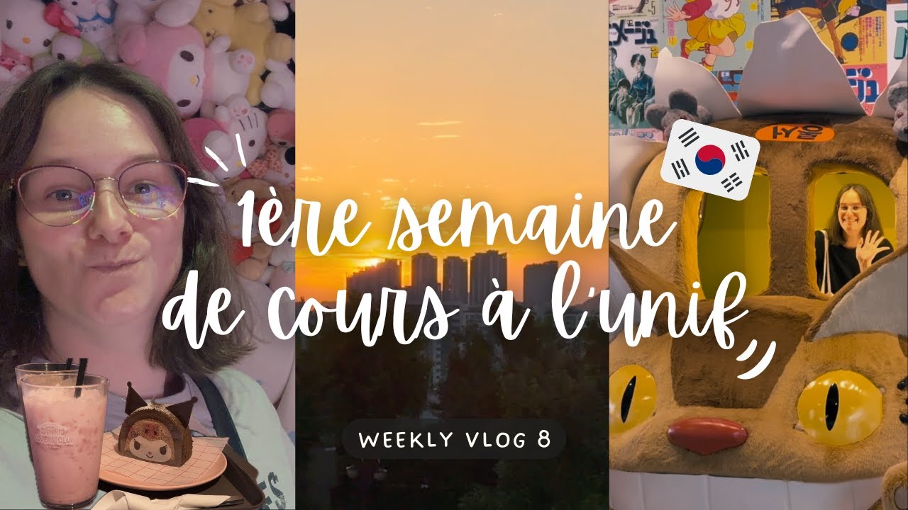 drone show, expo studio ghibli, café sanrio, brunch ✩ vlog week 8 pvt corée du sud