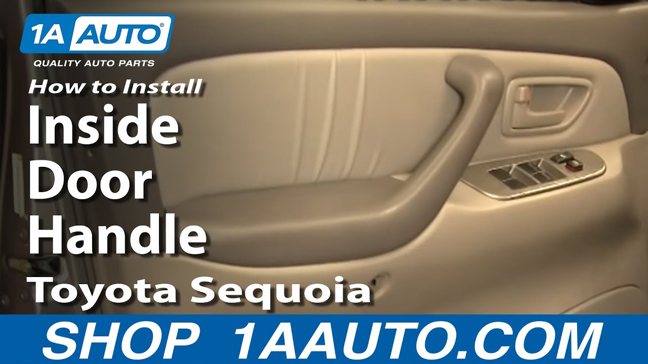 How to Replace Interior Door Handle 01-07 Toyota Sequoia
