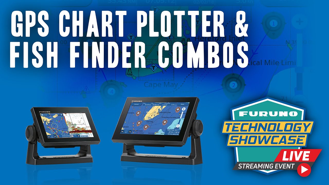 GPS Chart Plotter & Fish Finder Combination Units