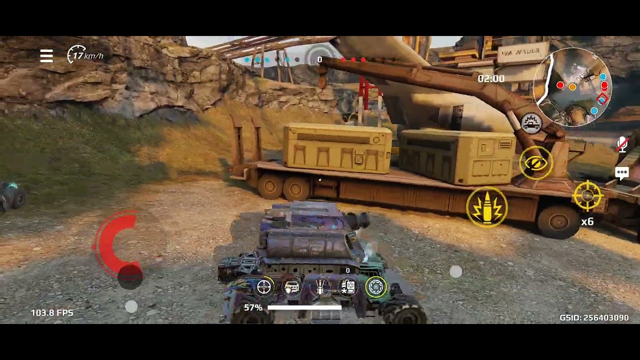 Crossout Mobile｜Omni wheel😐