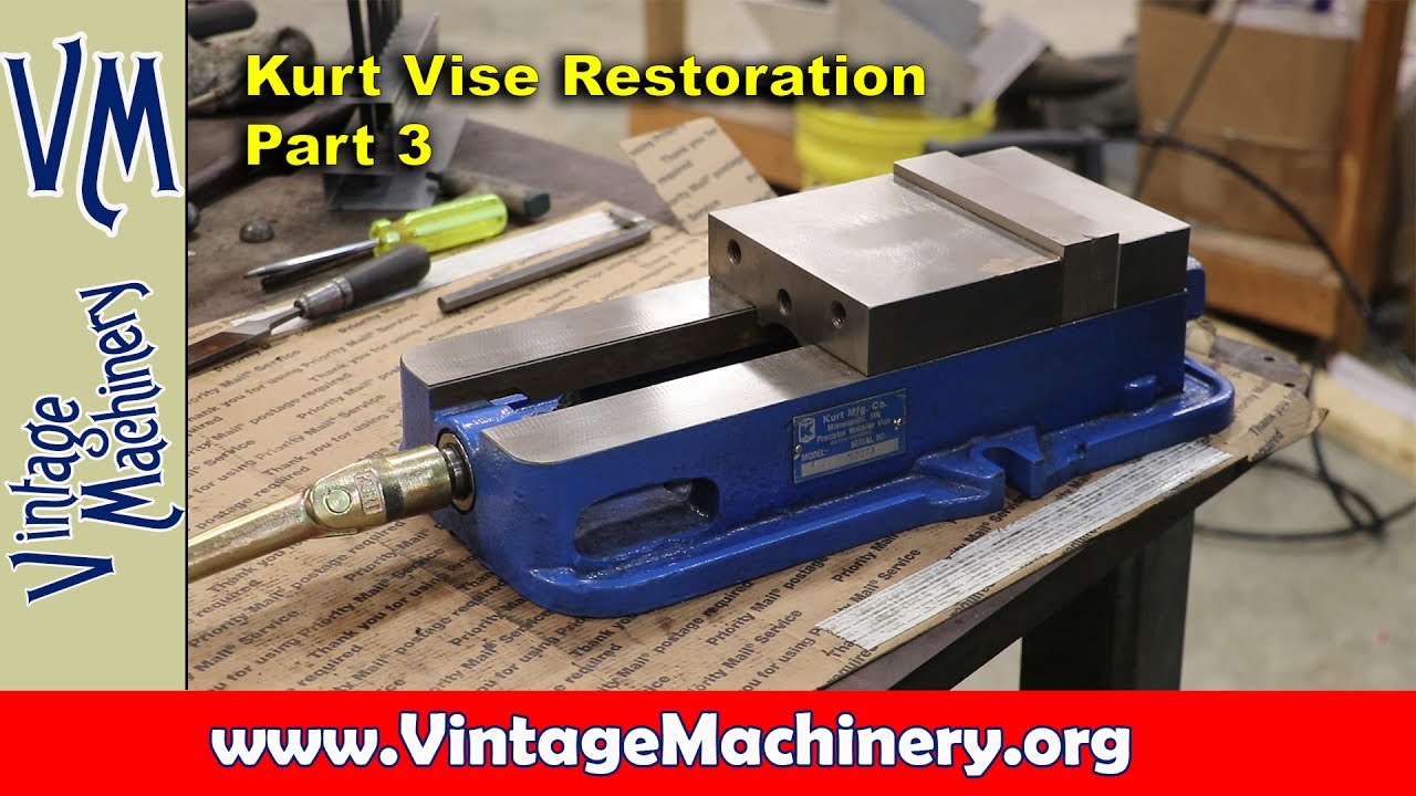 Kurt Vise Restoration - Part 3: Final Grinding and Reassembly