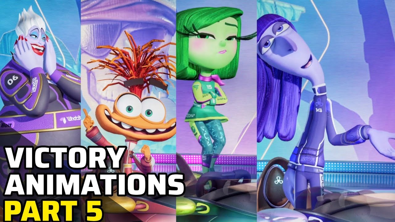 Disney Speedstorm | Victory Animations Part 5