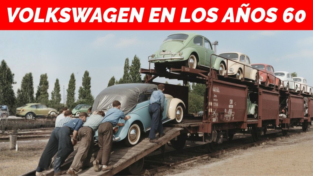 ¿Cómo se FABRICABA un Volkswagen en los AÑOS 60?