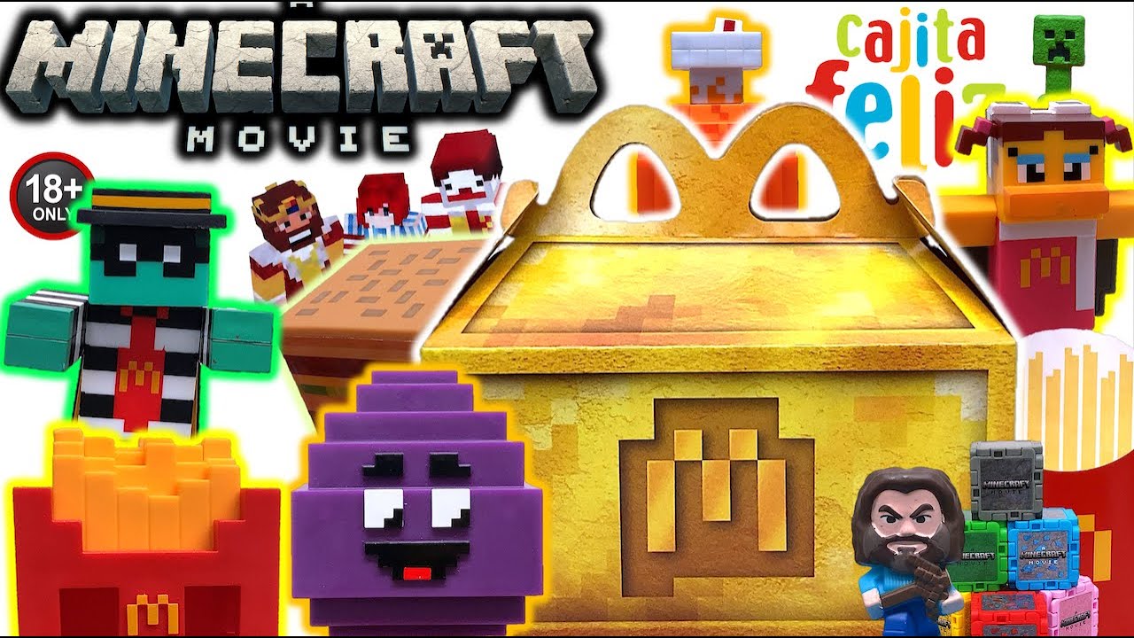 Una Película de MINECRAFT - Cajita Feliz para ADULTOS | Colección de McDonald's - TOY SHOTS (2025)
