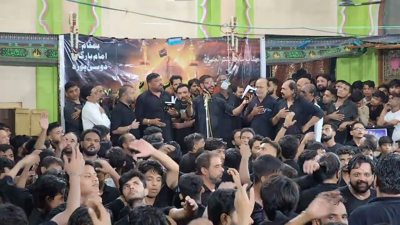 #Anjuman haidari# chauk Banaras#shabbedari#doshipura#nohay Khan liyaqat#nohaykhan#SharafatAli Naqvi#