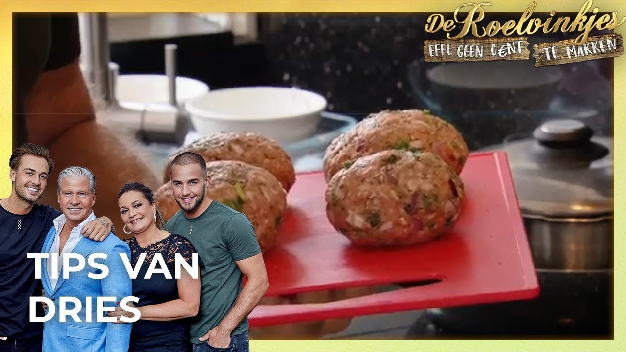 DIY: Zo maak je de beste GEHAKTBALLEN | De Roelvinkjes: Effe Geen Cent Te Makken