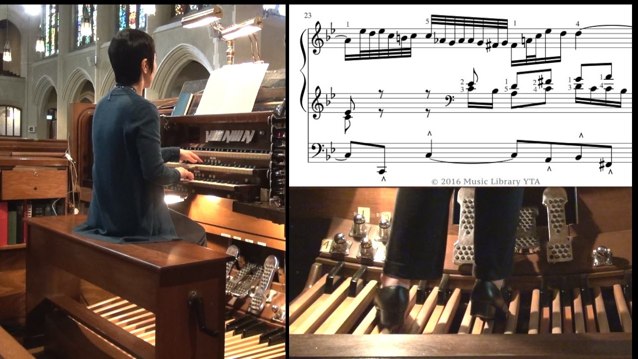 Bach, BWV 659, Nun komm' der Heiden Heiland (sheet music) バッハ、いざ来ませ, 異教徒の救い主よ(楽譜付)