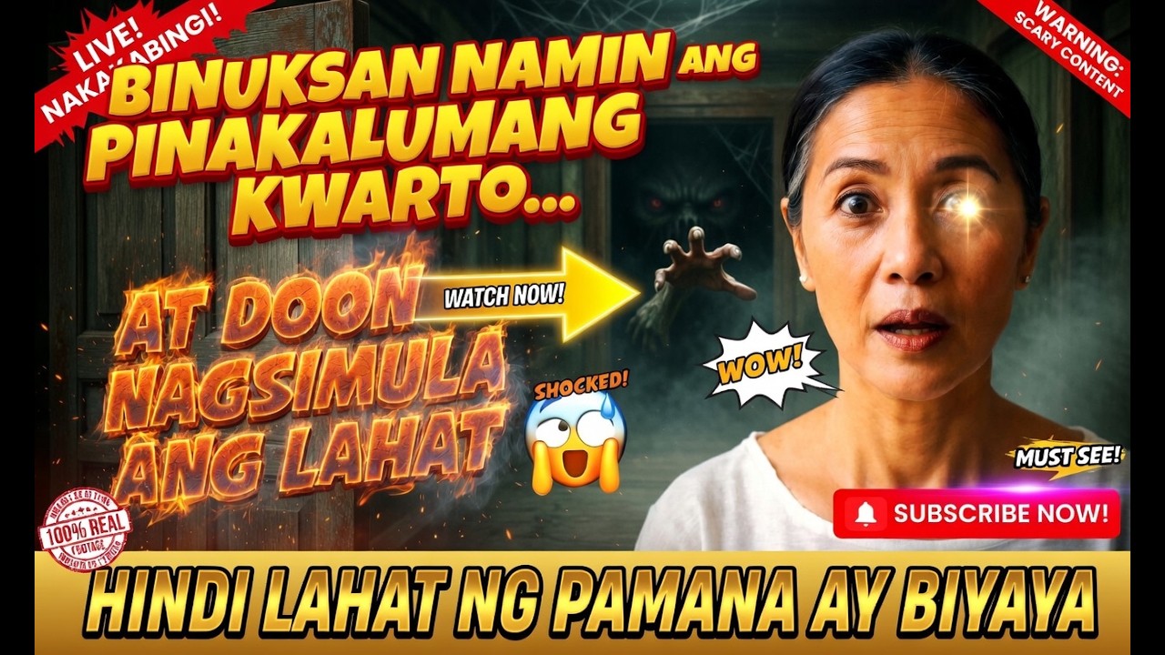 Nagmana ng Ancestral House… Pero Isang Madilim na Lihim ang Nabunyag!#filipinodrama