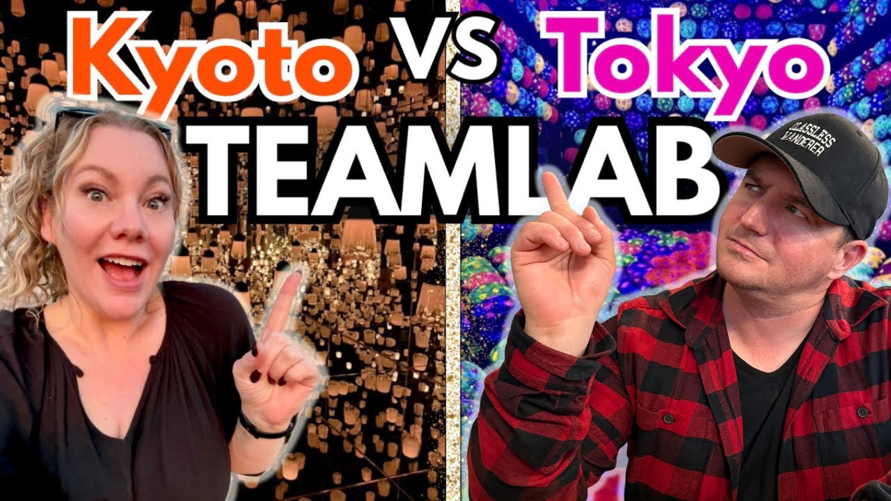 teamLab Kyoto vs teamLab Tokyo Planets 🇯🇵 Which One Is REALLY Worth It?