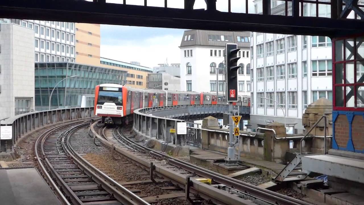 Hochbahn Hamburg: U3 und Hauptbahnhof Nord & Süd