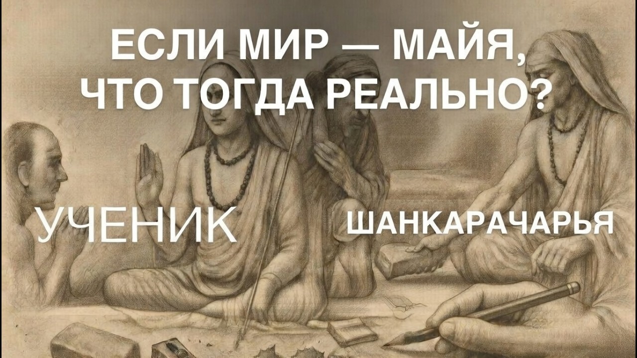 Если мир — это Майя, то что реально? Ученик спросил Ади Шанкарачарью