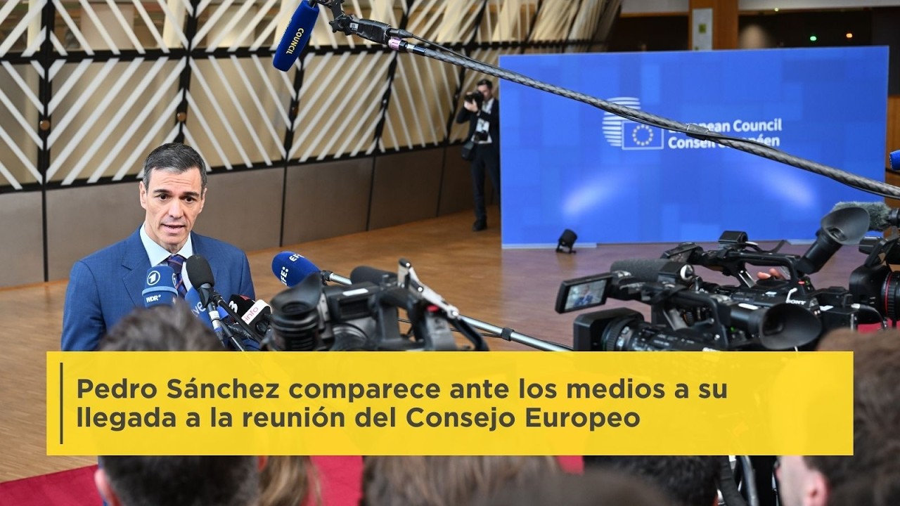 Pedro Sánchez asiste a la reunión del Consejo Europeo