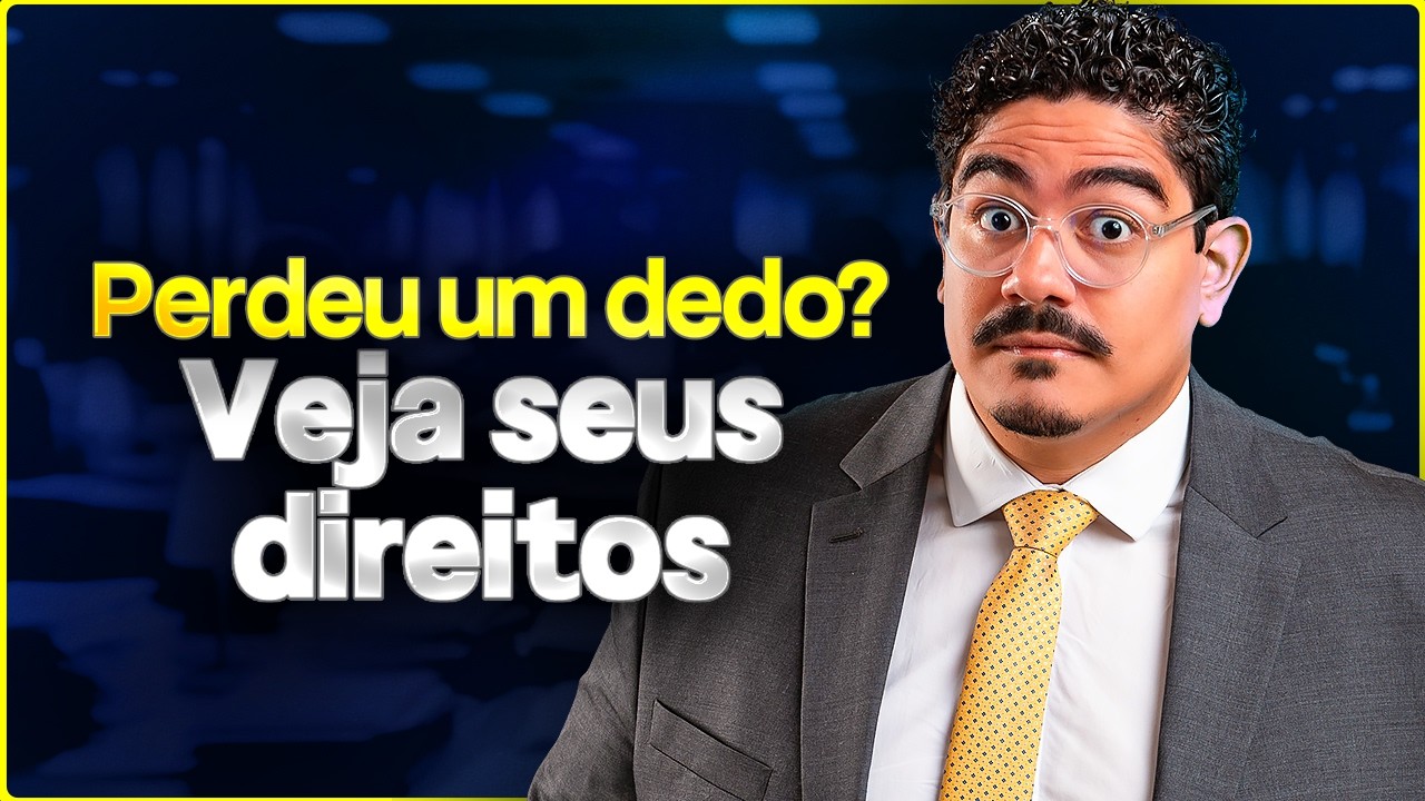 Perda de dedo no trabalho: quais direitos podem existir no seu caso