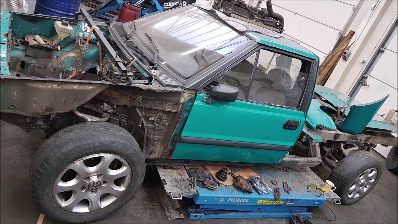 Polonez Pickup część 2   Tak to się zaczęło RWB SWAP TDI custom hot rod