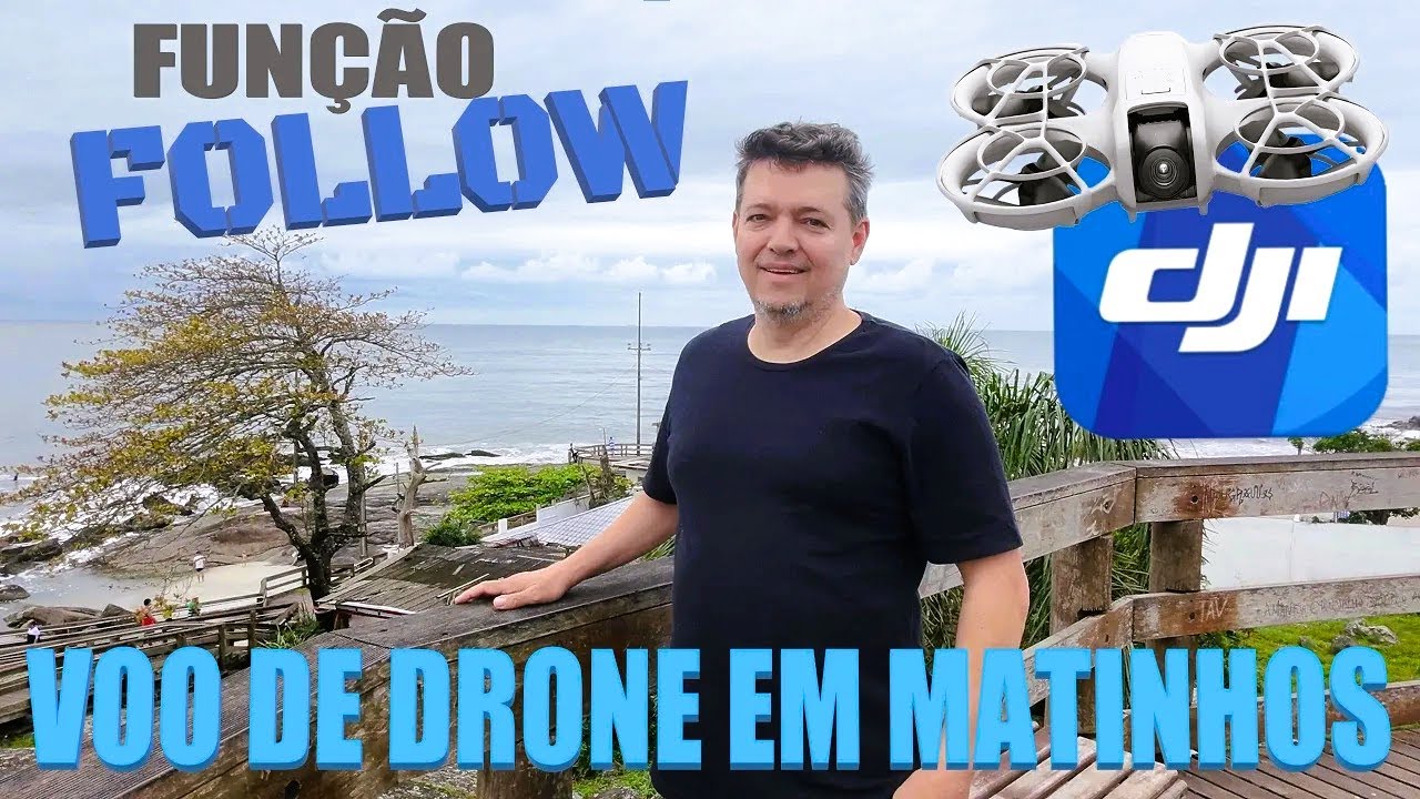 Pico de Matinhos com o DJI Neo no modo FOLLOW