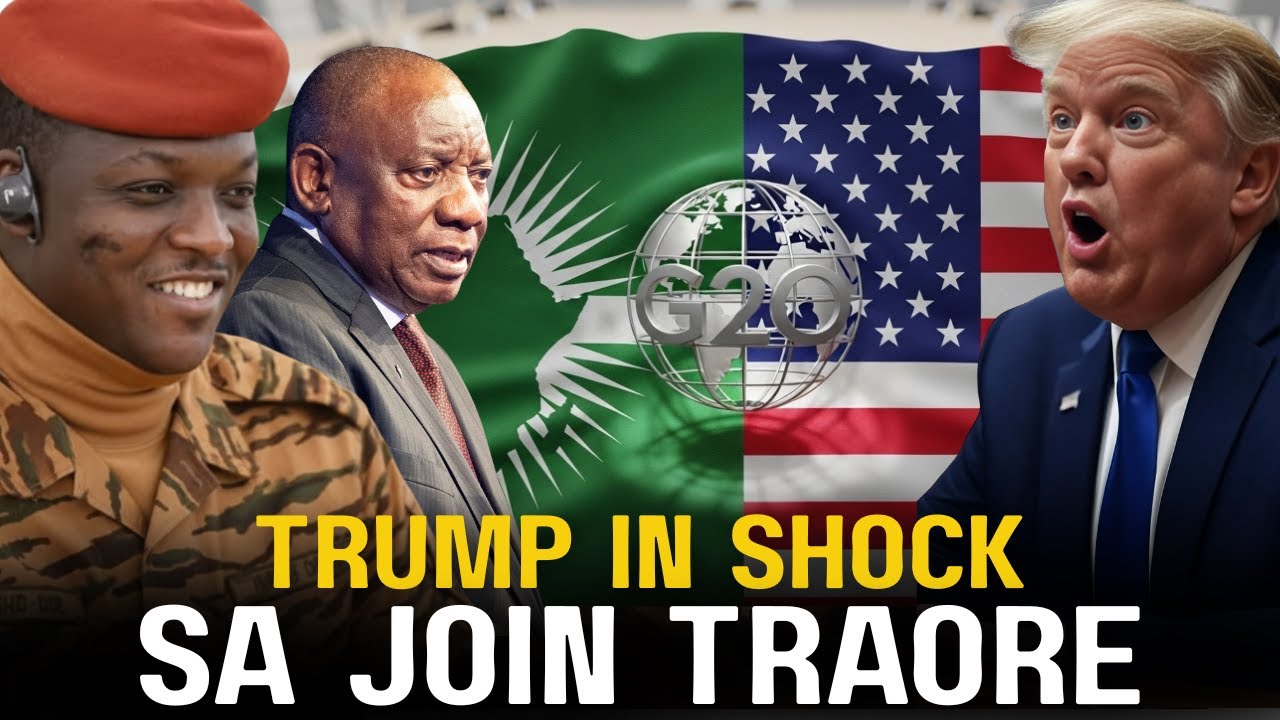Траоре ШОКИРУЕТ Трампа: ЮАР присоединяется к Буркина-Фасо (Траоре) ЮАР отказывается от церемонии ...
