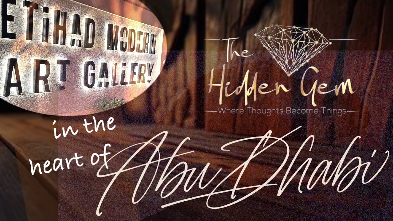 Arts Gallery-The Hidden Gem in the Heart of Abu Dhabi. Explore Abu Dhabi|| Etihad Modern Art Gallery