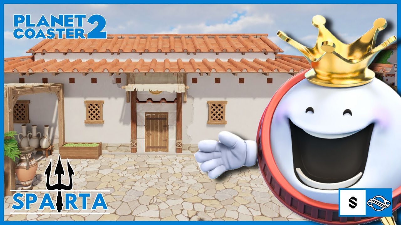 Sparta 🏺 #1 - Erstmal der Eingang [Planet Coaster 2]