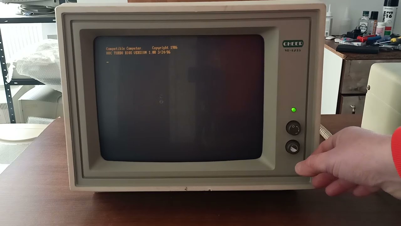 PC XT 8088 - dysk twardy padł   - odcinek 4
