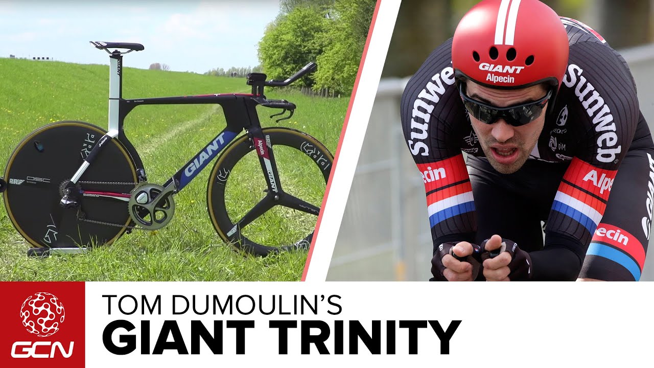 Tom Dumoulin's Giant Trinity Time Trial Bike | Giro D'Italia 2016