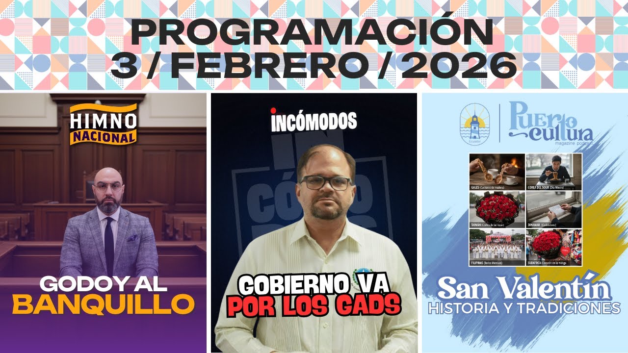 Inicia el juicio político a Mario Godoy / A7aqu3 planificado a los GADs- Himno Nacional
