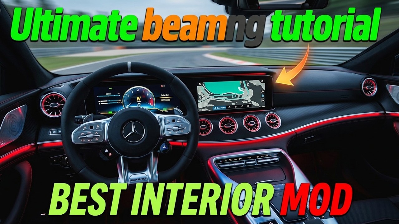 2023 Mercedes-AMG GT 4-Door Coupé (X290) Mod Review & Gameplay | BeamNG.drive