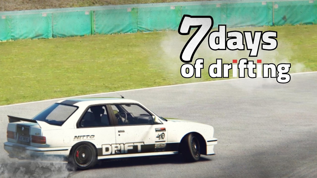 First 7 days of drifting in assetto corsa