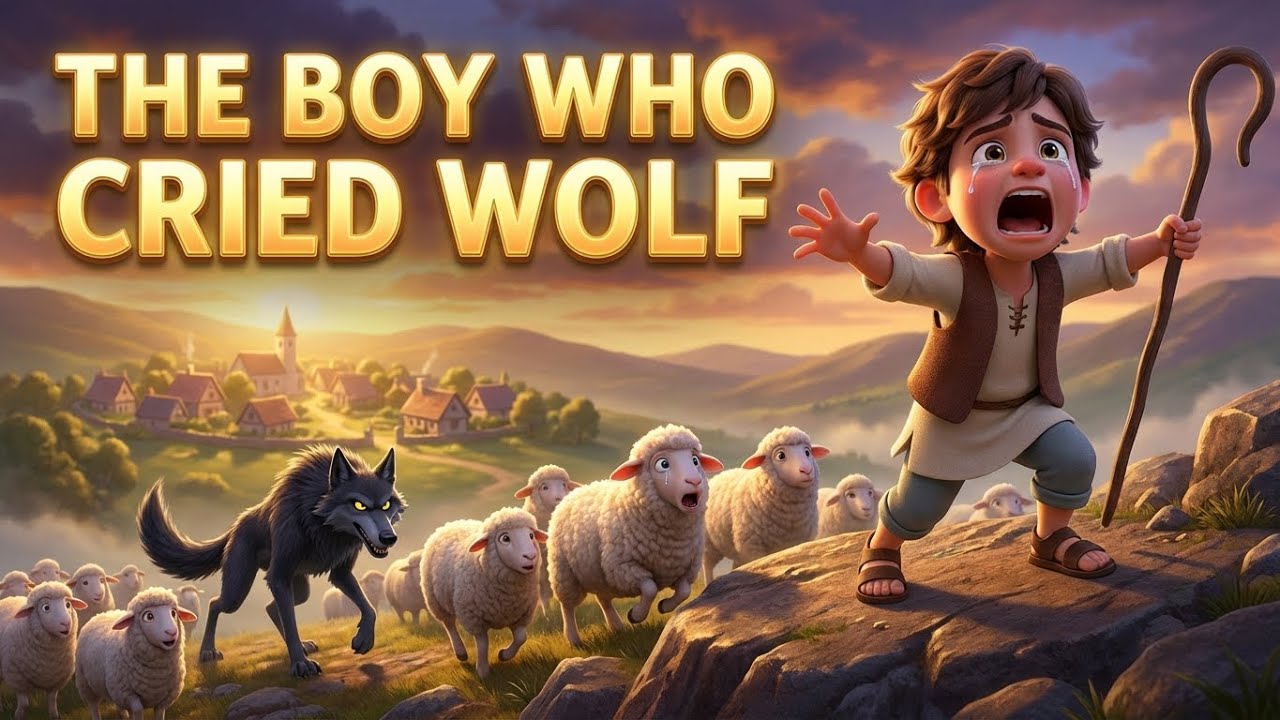 The Boy Who Cried Wolf | Stories for Teenagers | English Stories