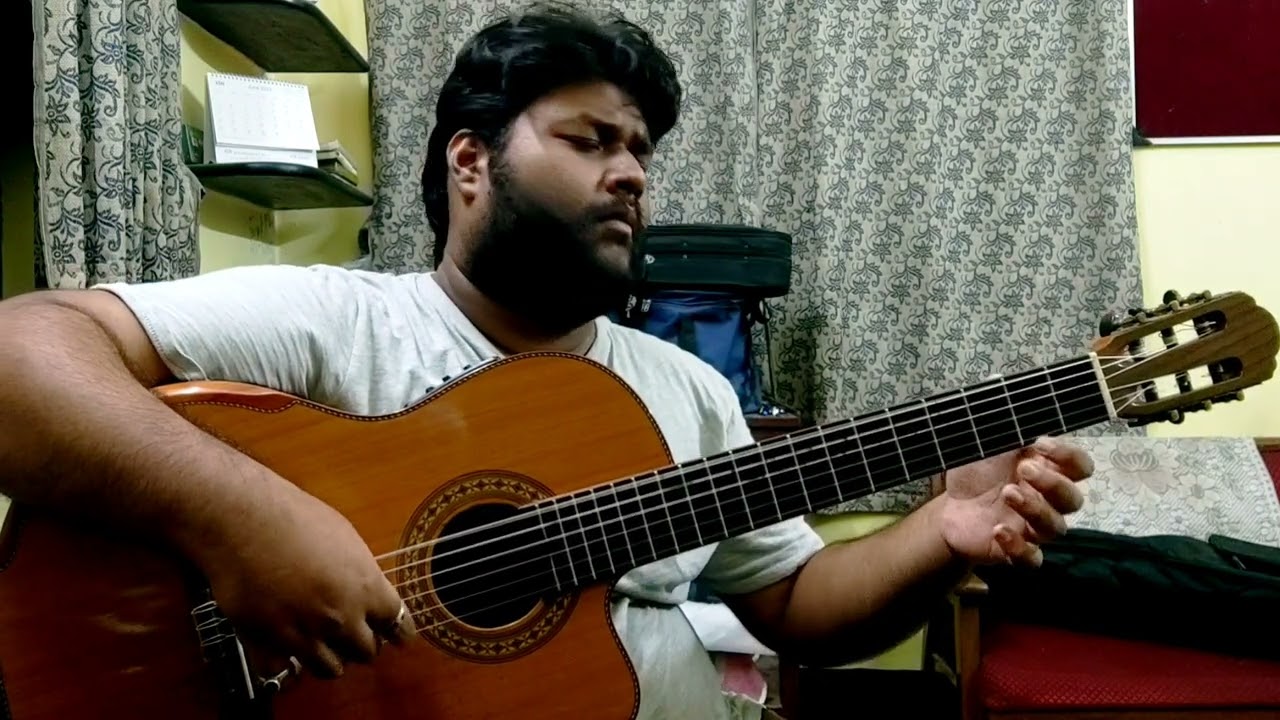 ফেরারি মন | Ferari Mon | Guitar solo by Sambit | Shreya Ghoshal | Babul Supriyo | Shantanu Moitra