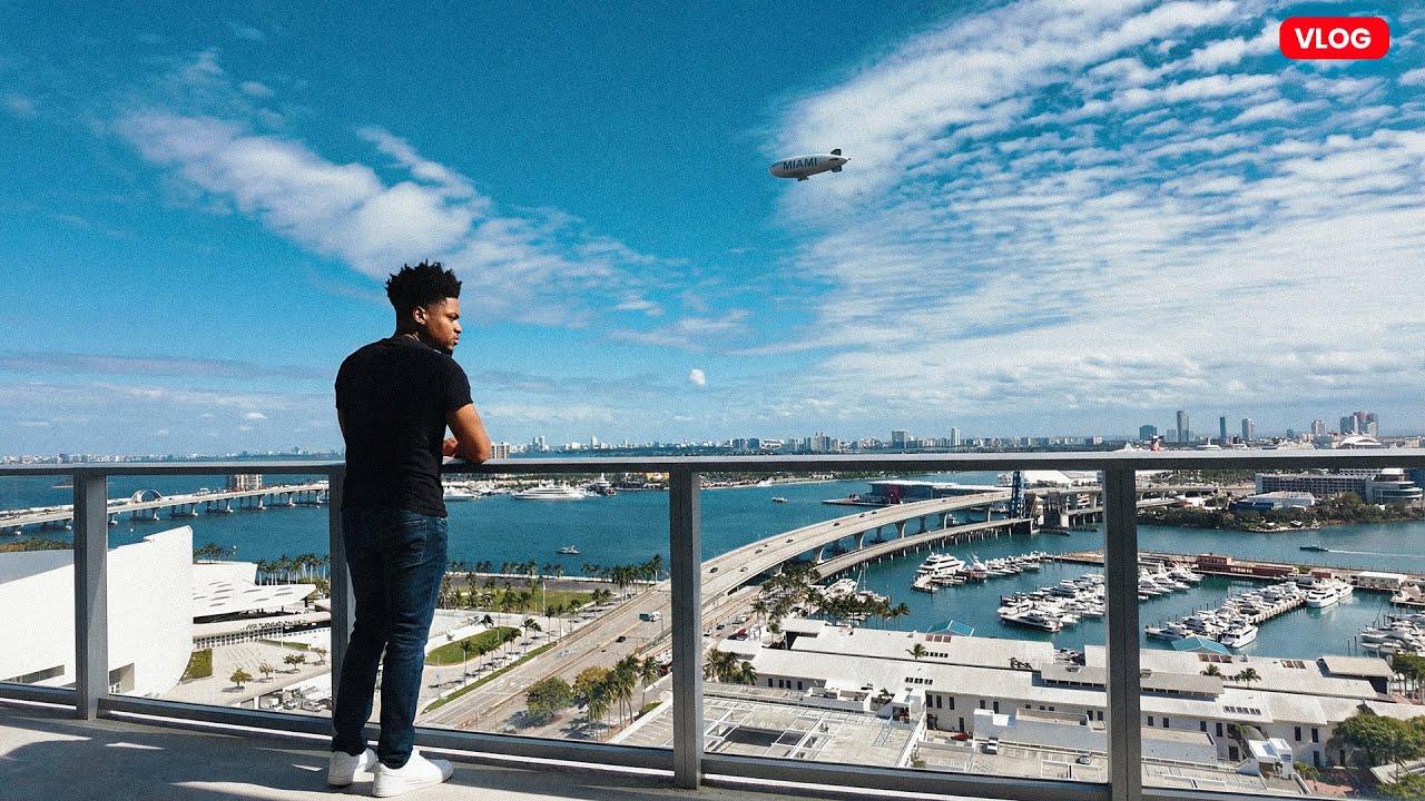I made $98,000 this month so i flew to Miami 