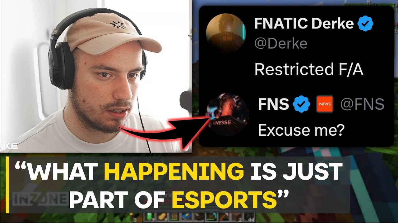 Derke Speaks on Why Nobody From Fnatic Would Reveal His Reason For Leaving