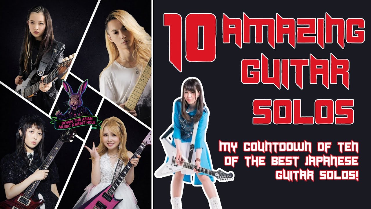 10 Amazing Guitar Solos | Japanese Guitarists (Band-Maid, Galneryus, Asterism)