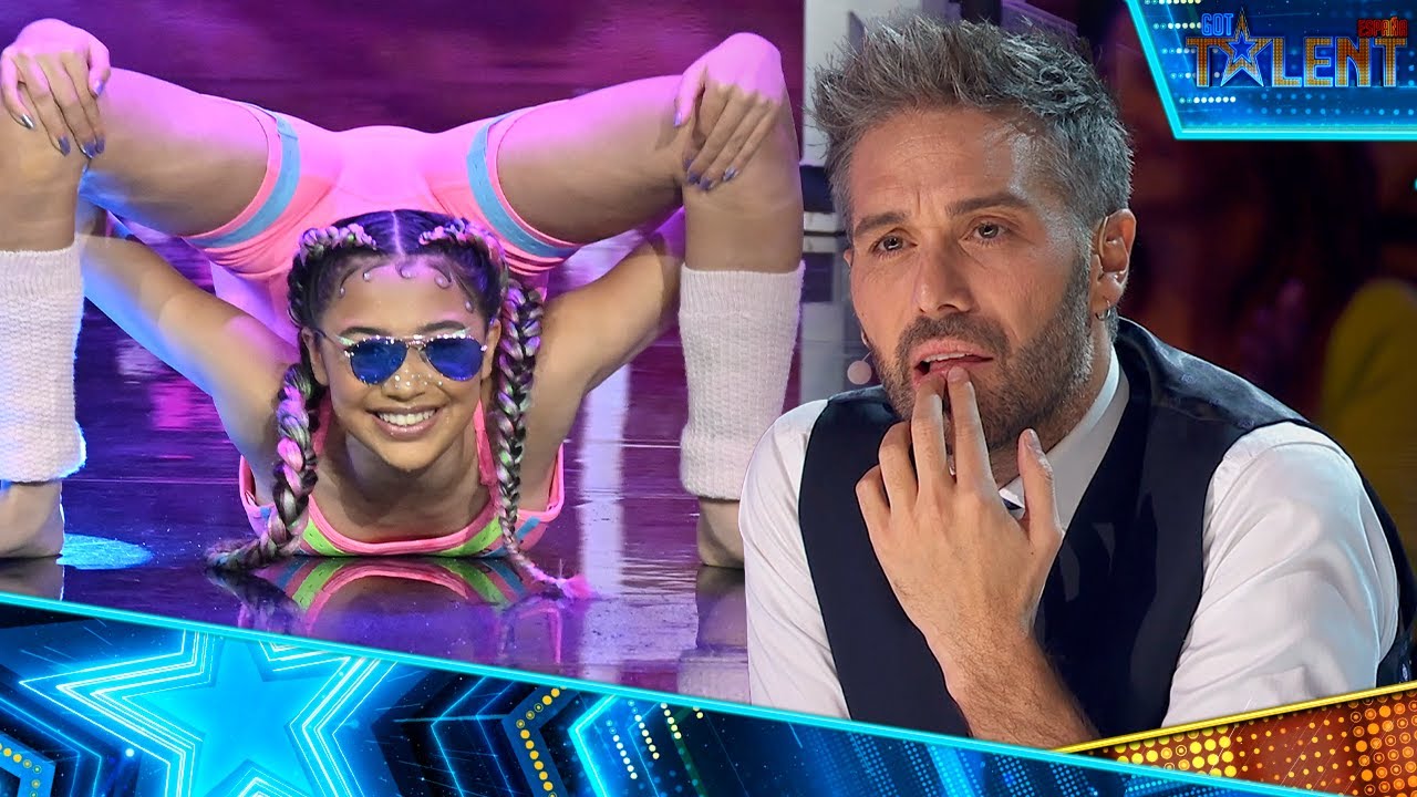 ELÁSTICA: Liberty Barros RETUERCE su CUERPO siendo gimnasta | Semifinal 1 | Got Talent España 2022