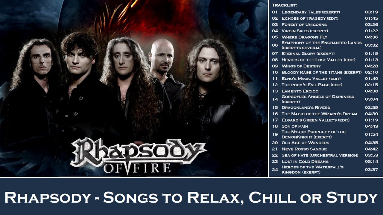 Rhapsody of Fire - Songs to Relax, Chill or Study