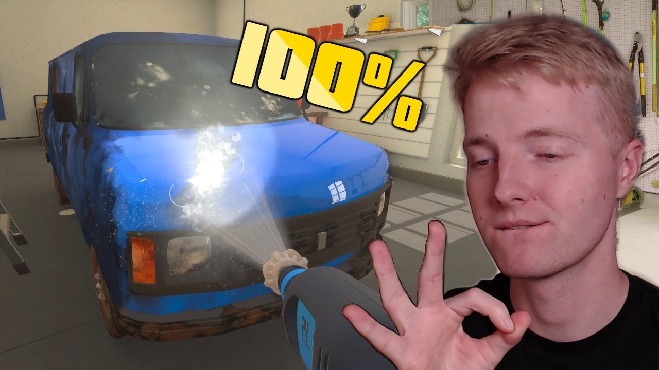 Verdens RENESTE bil! // PowerWash Simulator