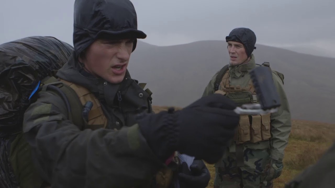 Mariniers doen bergtraining Schotland