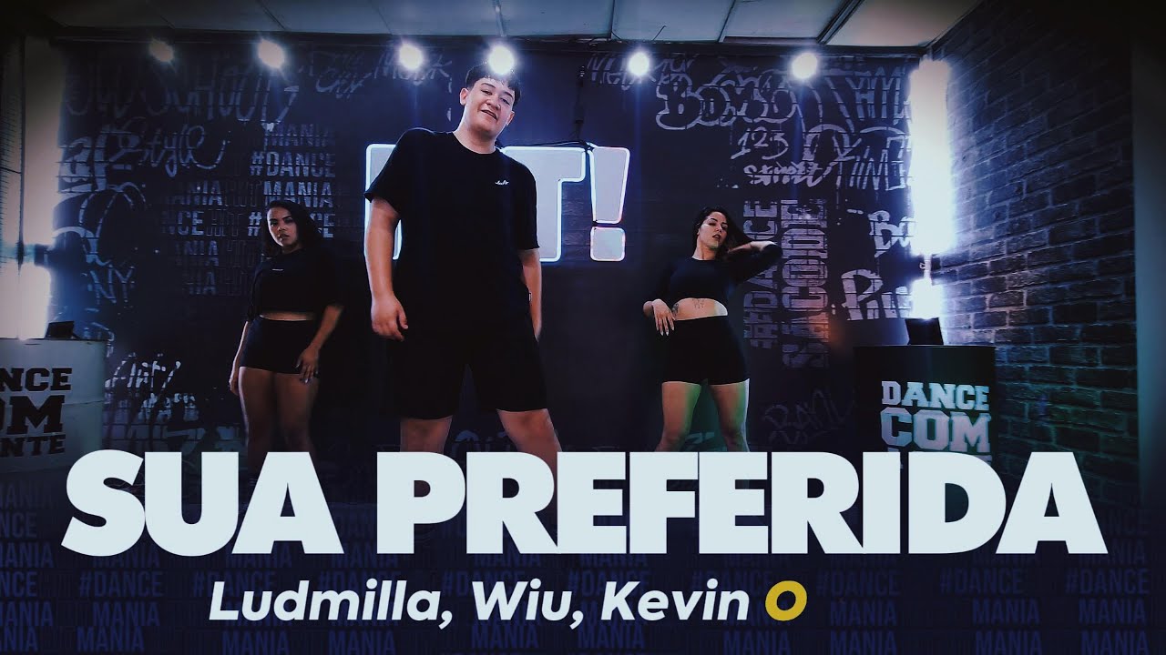 Sua Preferida - Ludmilla, Wiu, Kevin O Chris - Hit Mania Tv  - Coreografia #ludmilla #suapreferida