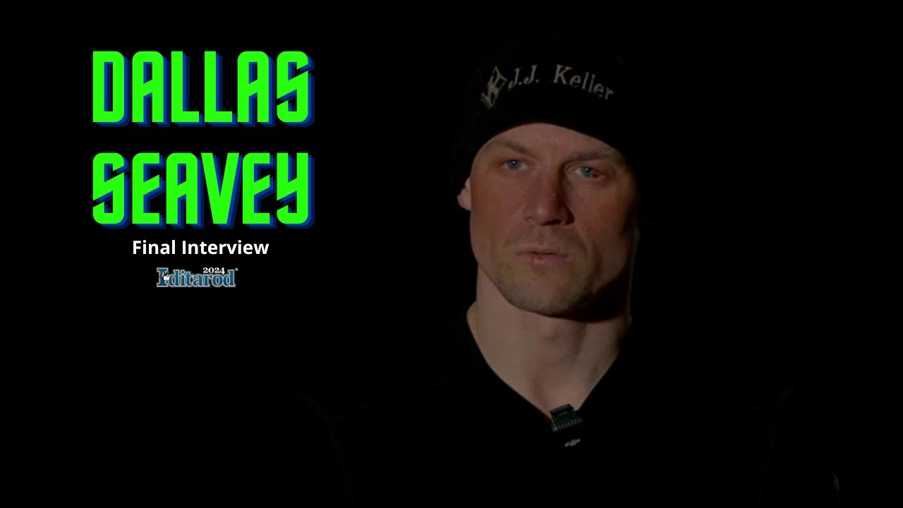 Iditarod 2024  - Final Interview Dallas Seavey -