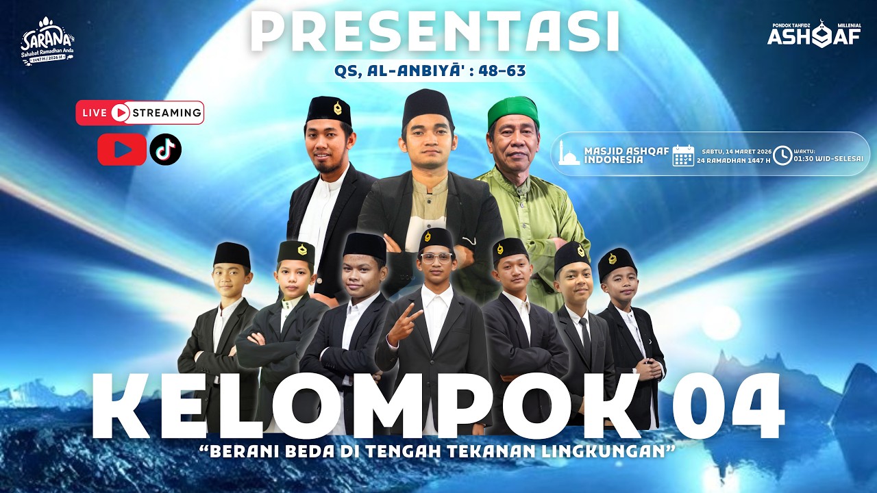 🔴 LIVE RAMATTHON: Tarawih 30 Juz Bareng Santri! I'tikaf &  #ramathon #marapthon #livestream