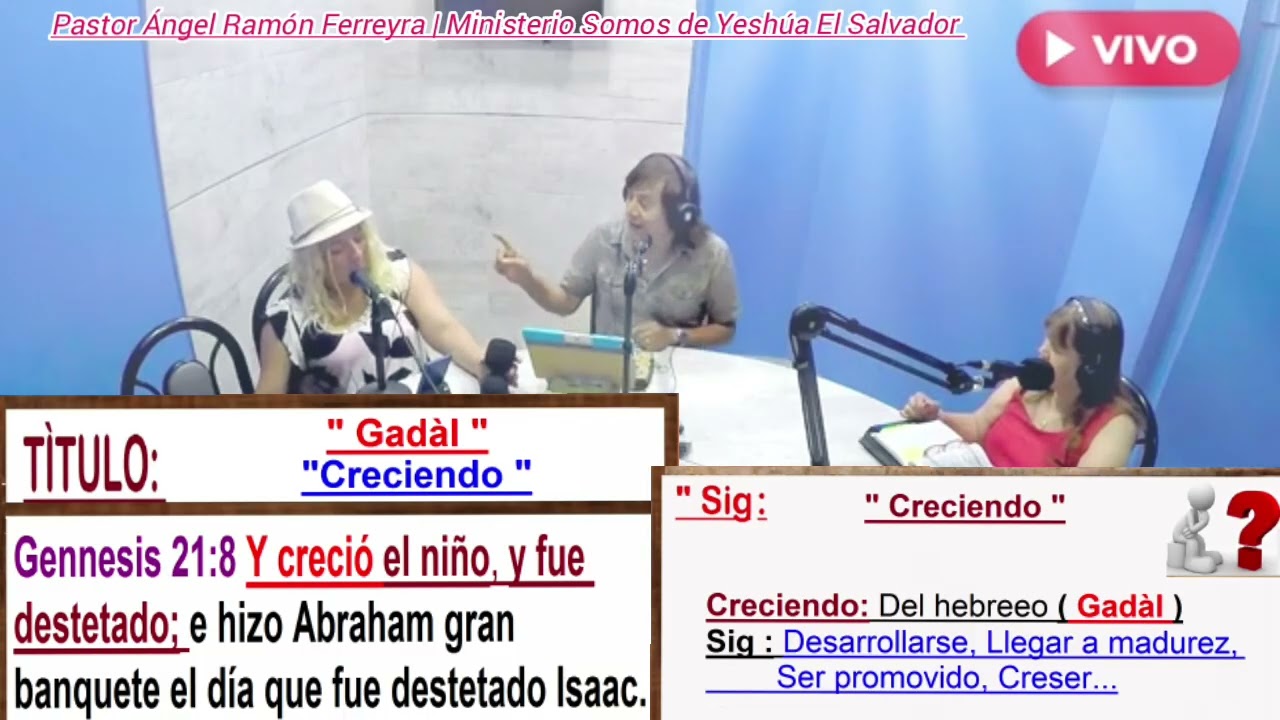GADÁL = CRECIENDO | PASTOR ÁNGEL RAMÓN FERREYRA | #fe #amor #predicacristiana  