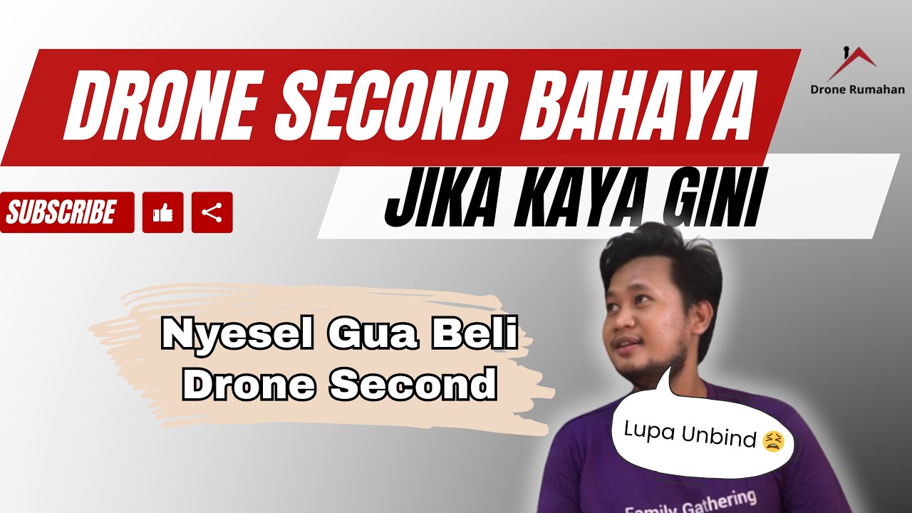 WASPADA‼️Jangan Beli Drone Bekas Sebelum UNBIND Akun DJI! | Tips Aman Beli Drone Second 2025