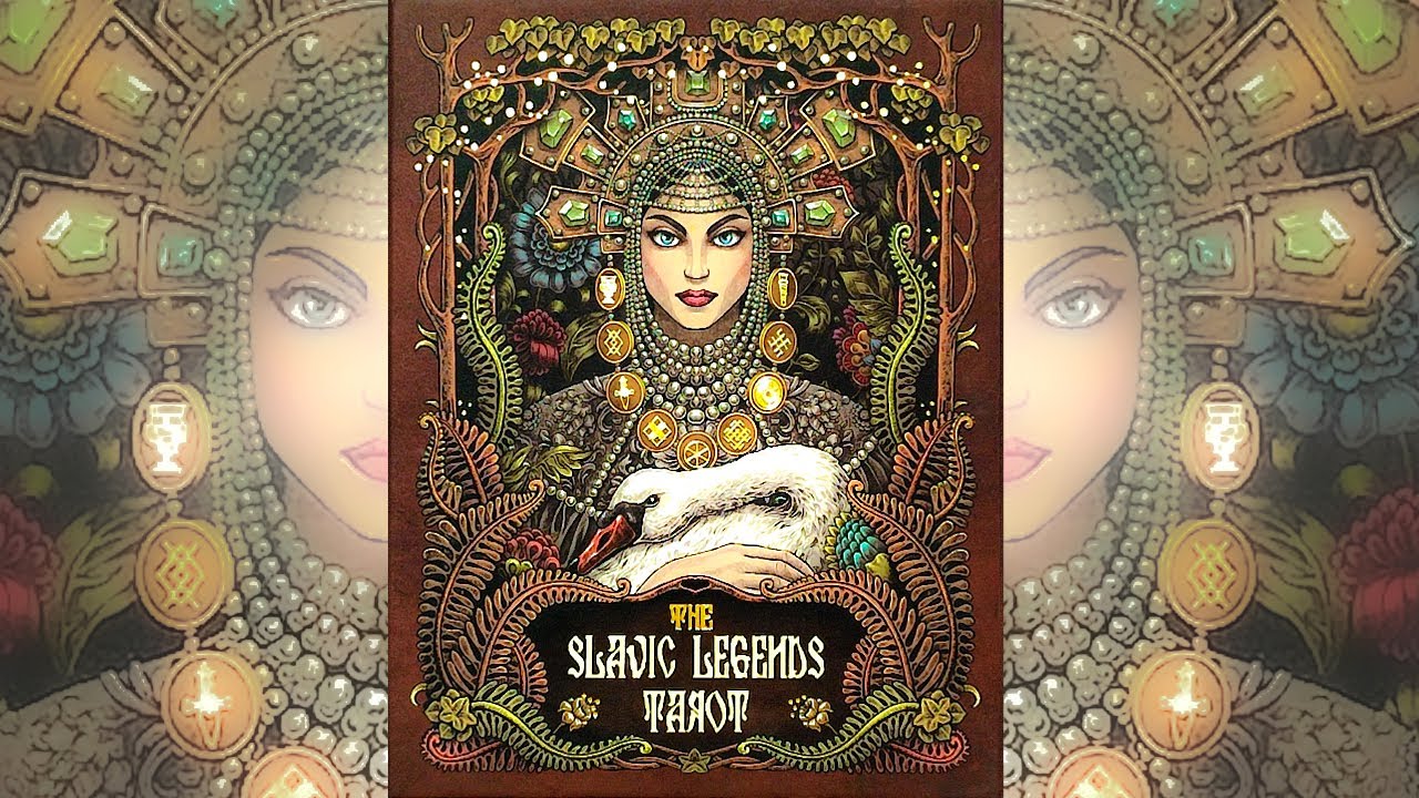 💖THE SLAVIC LEGENDS TAROT - Immersion visuelle grandiose au cœur du folklore et des forêts slaves 🍁🌳
