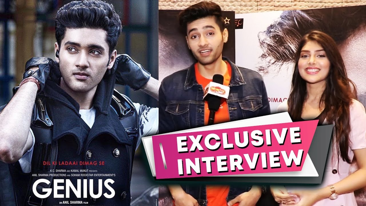 GENIUS Movie | Utkarsh Sharma And Ishita Exclusive Interview