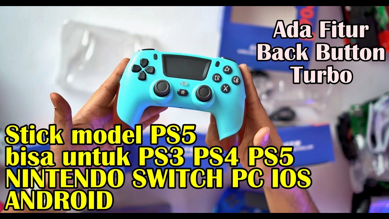 STICK MODEL PS5 BISA UNTUK PS3 PS4 PS5 - NINTENDO SWITCH - IOS - ANDROID - PC